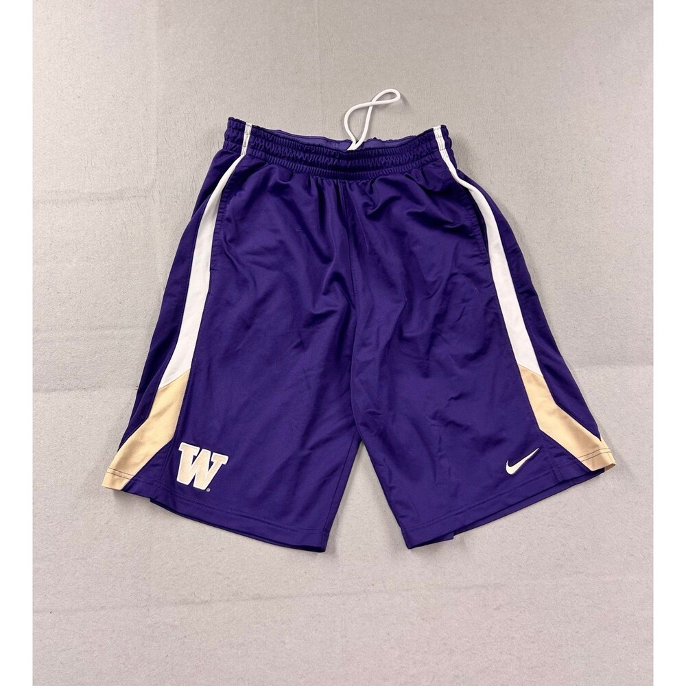 2014 Nike Washington Huskies Purple NCAA College Classic Basketball Shorts Large